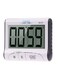 Portable Digital Countdown Timer Clock Large LCD Screen Alarm for Kitchen Cook Kitchen Timer Stopwatch (Not Included Battery)