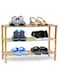 FEELINGS 3-Layer Wooden Shoe Rack &ndash; Natural Color   Multi-Tier Shoe Rack   Shoe Organizer   Shoe Rack Display   Multifunctional Storage   Free Standing Shoe Shelf   Shoes Cabinet 63cm