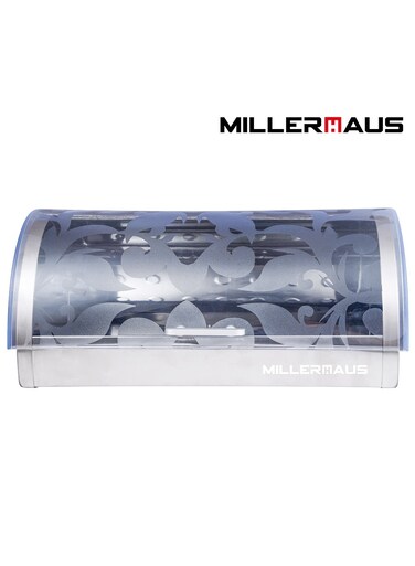 Bread Box Stainless Steel 19.5 Cm, Roll up Top Lid-Bread Box