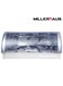 Bread Box Stainless Steel 19.5 Cm, Roll up Top Lid-Bread Box