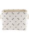 Bone Dry Paw and Bone Print, Polyester, Gray, Medium Rectangle