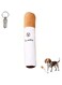 PETSARY Plush Squeaky Big Smoke CigaretteToy and 1 Pcs Pet ID Tag Gift - Fake Cigarette Shaped Interactive Chew Toy - Soft Bite-Proof Stuffed Molar Teething - Fake Cigarette Smoke Squeaker Sound Brown