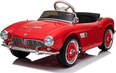 Classic BMW 507 Roadster Electric Ride-On Car for Kids - Red