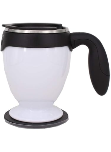 Mighty Mug Spill Proof Coffee Travel Cup 'The That Won't Fall Over'-WHITE
