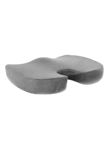 Foam Seat Cushion Grey 45x35x7centimeter