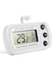 Exrp Digital Refrigerator Freezer Thermometer,Max/Min Record Function with Large LCD Display