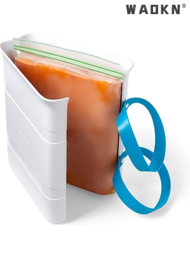 Frozen food cube maker Meal prep bag container Kitchen gadgets for freezing food Ice maker Ice tray Freeze soup and leftovers