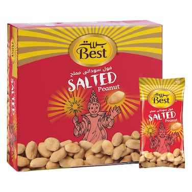 Best Salted Peanuts,13g Pack of 30