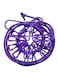 Retractable Windproof Clothesline With Clip Purple 5.5 x 1.8cm