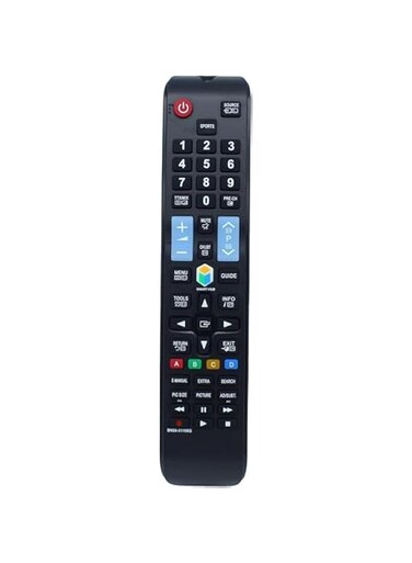 BN59-01198Q Remote Control Replacement for TV &ndash; Compatible with UE32J55, UE32J55AKXXC, UE32J55AWXXH, UE32J55AWXZF, UE32J5502 Models &ndash; Easy Setup, No Pairing Required