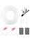 KWSLIN Aquarium Air Pump Accessories Set, Air Stone Cylinders, 2-Way Air Pump Splitter, 4 Meter Airline Tubing, Suction Cups Connectors and Check Valves for Fish Tank Pond Aeration Setup