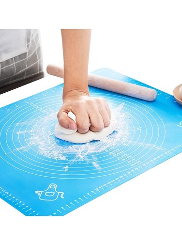 Silicone Baking Mat For Pastry Rolling With Measurements, Liner Heat Resistance Table Placemat Pad Board