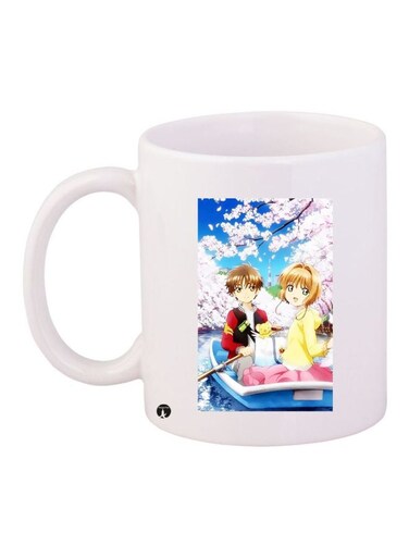 Friends Printed Coffee Mug White/Blue/Pink