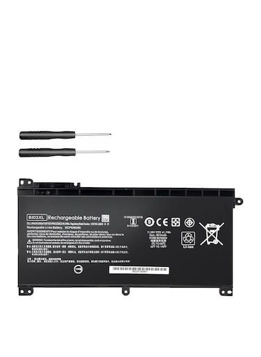BI03XL Battery for HP Pavilion X360 M3-U 13-U M3-U001DX M3-U103DX 13-U100TU 13-U100TU 13-U118TU Stream 14-AX 14-ax010nr 14-ax020wm 14-ax030wm TPN-W118 Laptop ON03XL HSTNN-LB7P HSTNN-UB6W 843537-541