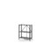 Heavy-Duty 3-Tier Metal Storage Rack with Wheels &ndash; Foldable Shelving Unit, 87&times;72&times;34 cm