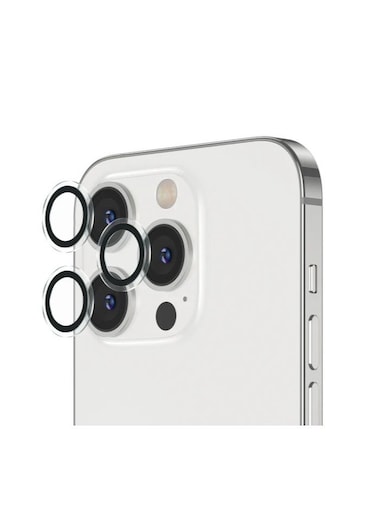 Gizmo Camera Lens for iPhone 14 Pro / 14 Pro Max, Clear, Scratch-Resistant, HD Clarity, Easy Installation, Full Coverage
