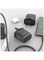 شاحن حائط جيزمو ثنائي المنفذ بتقنية QC3.0 + PD 20W، يدعم الشحن السريع PD 20W، منفذ USB-A و USB Type-C لتوصيل الطاقة السريع، أسود/برتقالي
