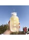 KASTWAVE Cute Water Bottle, 480ml Milk Juice Cute Water Bottle with Scale 1 Lids Little daisy Matte Portable Transparent Water Cup Grass Bottles Creative Handy Cup for Boy and Girls (Matte 4 flower)
