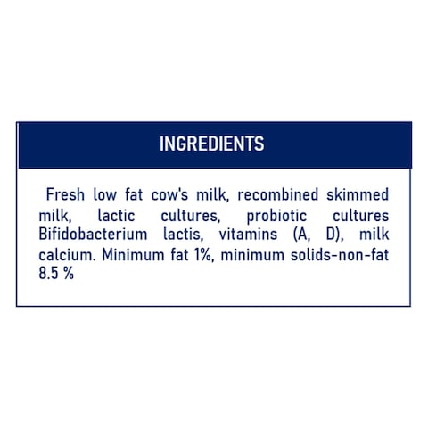 Activia Low Fat Fresh Laban, 180ml