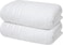 Xclusives Premium Cotton Bath Towels Set of 2 (70 x 140 cm) 27" x 54" Soft, Highly Absorbent, Quick Dry Towels - Perfect Towels for Bathroom, Gym, Spa &amp; Hotel (Brilliant White)