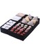 STORESLA&trade; 4 PCS Drawer Organizer, Wardrobe Clothes Storage Organizer Box, Underwear Bra Organiser Closet Drawer Divider for Skirts Socks Bras Panties &amp; Scarf (BLACK)