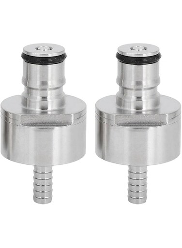 01 Carbonation With 5/16In Barb, Portable Stainless Carbonation , 2Pcs for Drink Bottle Pets Home Bottle