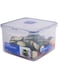 LocknLock Lock &amp; Lock Square Container, Transparent, 3.7 Litre, HPL858D