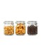 Glass Canister Set 3PCS 1000ml