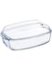 Pyrex Essential Casseroles Rectangular 4.5L - Versatile Borosilicate Glass Dish for Baking, Roasting, and Serving