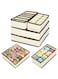 ORiTi Storage Boxes for Socks, Shorts, Bra, Underwear (4 Pieces)