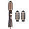Enzo EN-743 Rotating Hot Air Volumizer 2-In-1 Hair Dryer And Styler With Ionic Technology, Ceramic Coating, Adjustable Heat Settings, And Multi-Directional Rotation - Intl Version