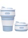 Food Grade Silicone Folding Coffee Cup Outdoor Travel Portable Water Cup Compression Folding Telescopic Cup for outdoor