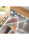 Strainer Rack Disposable Kitchen Large Strainer Sink Food Residue Anti Clog Draining Rack with 50 Strainers