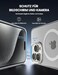 Muzz Magnetic Phone Case for iPhone 16 Pro Max - 2024, Clear, Drop Protection, Slim, Scratch-Resistant, Protective wireless charging case (IPhone 16 Pro max)