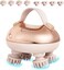 Scalp Massager Rechargeable Head Massager Scalp Stress Relax, 5 in 1 Waterproof Handheld Hair Scratcher with 8 Removable Massage Claws Cat Massager Gift
