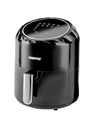 Geepas Digital Air Fryer, Black, 1400W, 3.5 Liter Capacity, GAF37512, 2 Year Manufacturer Warranty