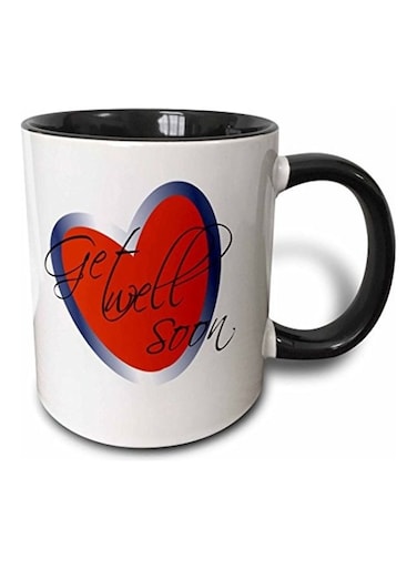 Get Well Soon Printed Mug Multicolour