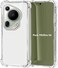 Huawei Pura 70 Ultra Clear TPU 360 Protection Cover, Transparent Soft Silicone Bumper Case (Huawei Pura 70 Ultra)