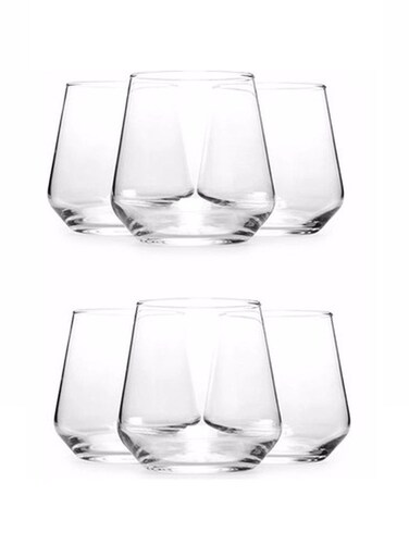 ALLEGRA 345cc Tumbler &acirc;&euro;&ldquo; 3-Piece Stylish Glass Set