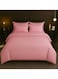 6-Piece Duvet Cover Set &acirc;&euro;&ldquo; Includes 1 Duvet Cover, 1 Fitted Sheet &amp; 4 Pillowcases &acirc;&euro;&ldquo; King/Queen/Single Sizes, Color Pink