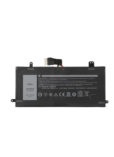 REPLACEMENT 42Wh J0PGR Laptop Battery for Dell Latitude 12 5285 5290 2-in-1 T17G Series 0J0PGR JOPGR 0RDYCT RDYCT 0FTH6F FTH6F X16TW 0X16TW 1WND8 7.6V 5250mAh 4-Cell
