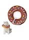 Amakunft Adjustable Cat Cone Collar Soft, Cat Recovery Collar, Cone for Cat After Surgery, Cat Neck Cone, Elizabethan Collar for Cat and Kitten (Donut M (Neck:6"-13"))