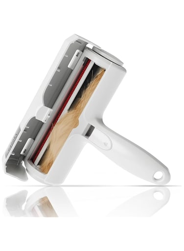 ORDORA WOQZILINE Pet Hair Remover - 1 Double-Sided Standard-Size, 1 Travel Pet Hair Removal Brush Hair Remove Cat and Dog Fur, Lint, Fluff from Carpet, Car Seat, Couch, Clothing, Bedding,