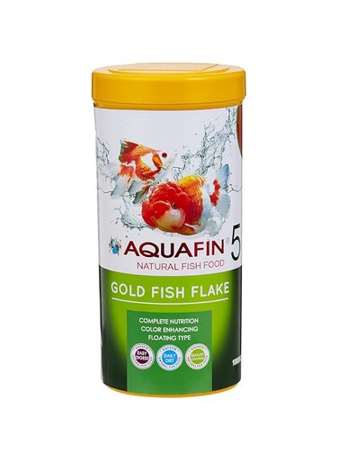 Kw Zone Aquafin Gold Fish Flake (1000ml)
