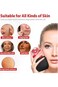 Ice Mold Ice Maker for Face with Anti-Leak &amp; Drip System, Contour Cube Ice Roller, Silicone Ice Hold