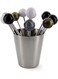 15 Stainless Steel Seafood Pins + Container