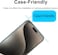 Muzz Matte Privacy Screen Protector for IPhone 13, 2 Pack, Anti-Glare, Anti-Spy, Scratch Resistant, Tempered Glass Film (iPhone 13)