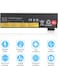 REPLACEMENT 68+ 0C52862 Laptop Battery for Lenovo ThinkPad T440 T440S T450 T450S W530 L430 L530 W550 W550s X240 X250 X260 45N1000 45N1001 45 n1003 45N1004 45N1010 45N1013 0A3630 72Wh