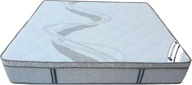 INFINI HOMES Premium Eurotop Visco White Memory Foam Mattress (200W X 200L X 30H)