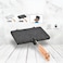 Double Sided Non-Stick Grill Pan, Multipurpose Flip Cooking Pan with Wooden Handle

